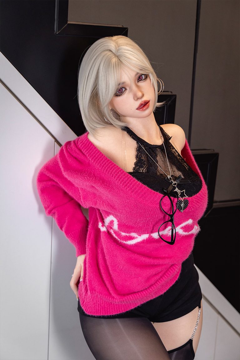 Yuuri 165cm Full Size Love Doll Blonde Hair Hot Young Girl Silicone Doll (41)
