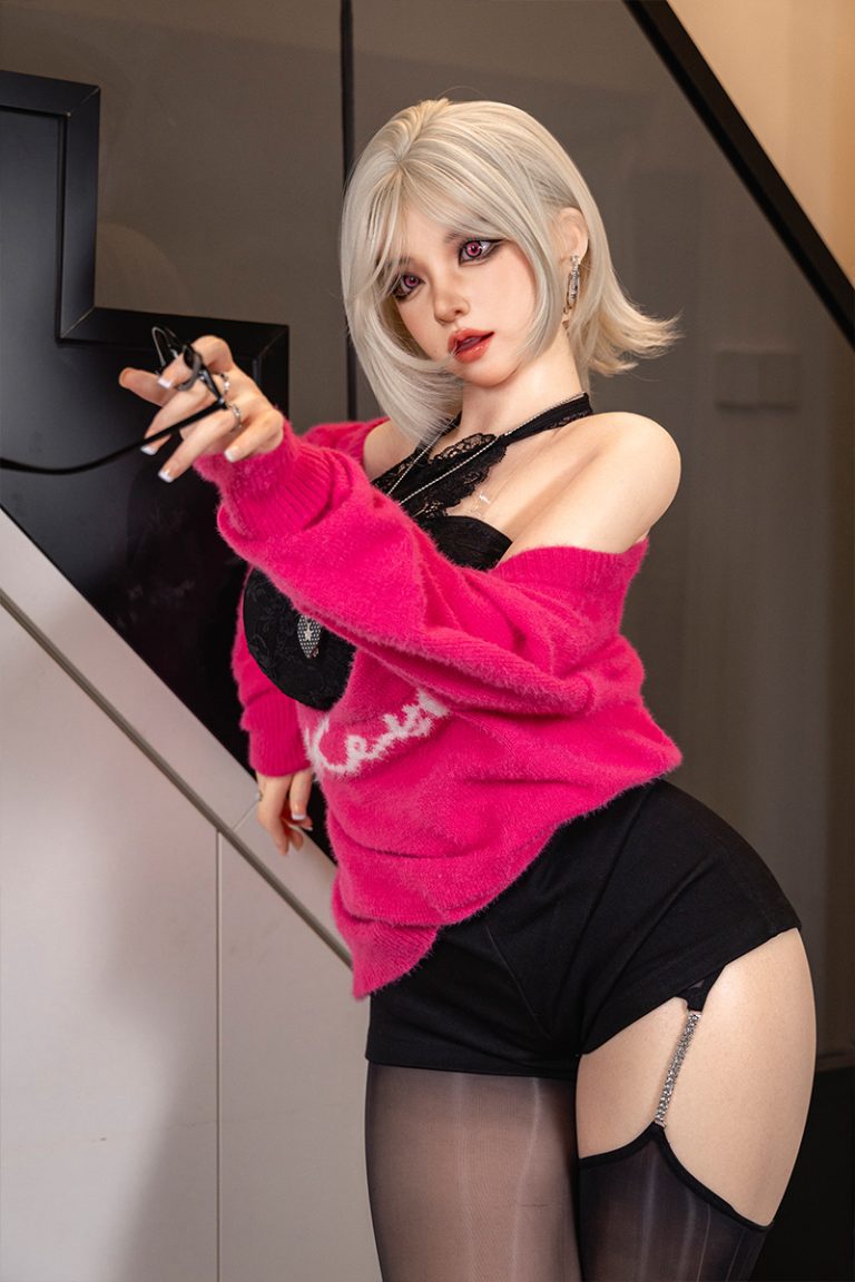 Yuuri 165cm Full Size Love Doll Blonde Hair Hot Young Girl Silicone Doll (72)
